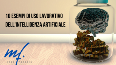 10 Esempi di uso lavorativo dell'Intelligenza Artificiale