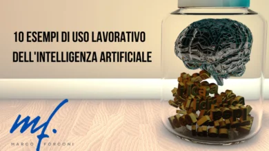 10 Esempi di uso lavorativo dell'Intelligenza Artificiale