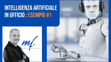 Intelligenza artificiale in Ufficio - Marco Forconi - ESEMPIO #1